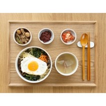 싸고 예쁜 옳음 1인 8P 혼밥 자취 덮밥 그릇 식기세트, 백색