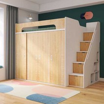 조립 벙커침대 성인벙커침대 성인 침대 벙커 어른2층, AI