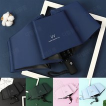 디엘유통 원터치 3단 자동 우산 UV 자외선 차단 암막 우양산 접이식 튼튼한 휴대용 경량 우산 양우산