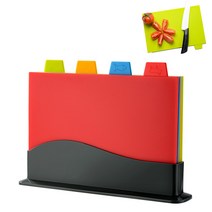 도마세트 실리콘도마 대나무도마도마 세트 미끄럼 방지 다채로운 매트 주방 식기 세척기 안전 음식 아이콘, 한개옵션0