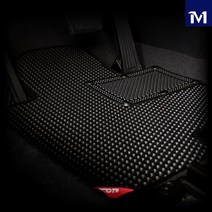 매트캅 자동차 EVA 고무 벌집매트 순정형 전차종, 2열(뒷좌석)