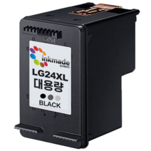 LG 대용량 재생잉크 LG24 LG25 XL LIP2250 LIP2210, 1개, 검정대용량재생잉크