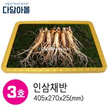 인삼 채반(크린등낮음) 3호 포장바구니 선물포장, 금색