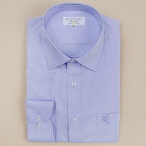 [AK PLAZA] [카운테스 마라] 남성 클래식핏 솔리드 긴소매 셔츠 CDCP1B5104B0 블루
