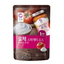 [정원] 청정원 로제 스파게티소스 1인분 170g, 4개
