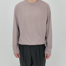 봄 가을 분또 무지 긴팔티셔츠 / 검 곤 먹 베 소라 카 흰