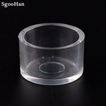 아크릴관 개의 PC ID. mm 아크릴 파이프 수족관 물고기 조인트 엔드 플매트 카펫 매트 러그 PMMA 급수 공급 플렉시 팔꿈치 티 커넥터, [01] diameter 20mm(1pc), [04] end cap, 1개