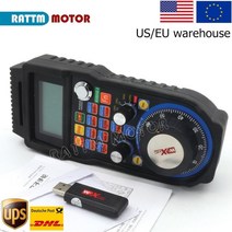 CNC 기계 부품 휠 EU US 선박 마하 3 MPG 무선 핸드 4 축 6 축 핸드, 프랑스, 4 축 WHB04B