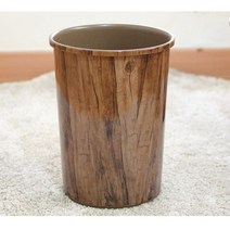 디자인휴지통 야외쓰레기통 나무 예쁜 카페