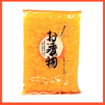 신동경단무지 슬라이스 업소용 반달단무지 1kg, 16개