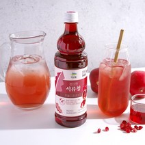 자연초 석류청 900ml 석류원액 석류엑기스, 2개