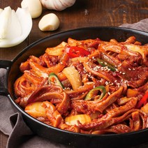 국내산 초벌 돼지고기 머릿고기 양념 매운맛 안주 불조각머리 160g 330g, 300g