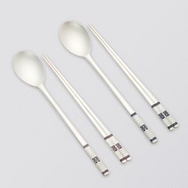 리한 한국도자기리빙 환희 은수저 2벌세트 칠보80프로25돈, 상세 설명 참조, 단품없음