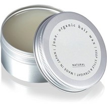 일본직발송 6. JUNE.ORGANIC (준 도트 유기농) JUNE.ORGANIC(준도트 ) 헤어 왁스 밤 【쿠세모 딱딱한 머리, One Size, One Color