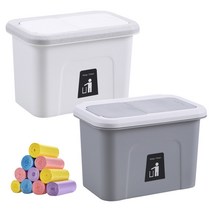 구디푸디 1+1 걸이형 음식물 쓰레기통 휴지통