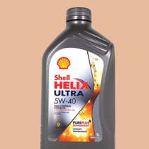쉘 힐릭스 엔진오일 울트라 5W40 합성 가솔린 디젤 1L, 5W40 1L, 1000ml, 1개