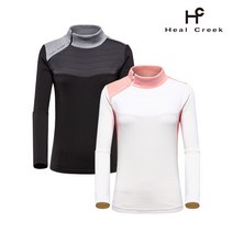 [힐크릭](여성)하이브리드 패딩 풀오버 니트_1HCSWW8802