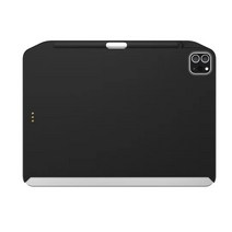 ebook리더기 이북 북 전자책 단말기 전자북SwitchEasy CoverBuddy 연필 홀더 커버 케이스 2022 iPad Pro11 12.9 스마트 키보드 폴리오 매직 호환 가, 02 Black, 03 2021-2018 Pro 11