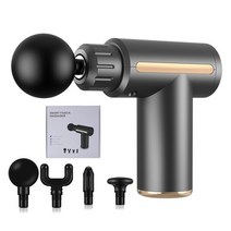 고주파 마사지기 바디 얼굴 관리자 마사지 총 근육 긴장 이완 전기 딥 티슈 타, 04 grey
