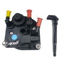 1Pcs 9809757980 연료 필터 커버 엔진 펌프 캡 시트로엥 Berlingo C3 C4 C5 푸조 207 208 308 2008-2015, 01 Black