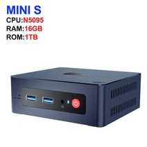 미니 pc 컴퓨터 Beelink-미니 S 컴퓨터 11th 셀레로 N5095 8GB DDR4 128GB/256GB SSD 윈도우즈 11 프로 4, 해외공급사, EU, 07 16GB DDR4 1TB SSD_04 EU