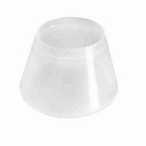 테니스그립커버 1pcs 충격 방지 실리콘 에너지 슬리브 라켓 핸들 엔드 캡 범퍼 액세서리 링 반짝임 라켓 스포츠, 하얀