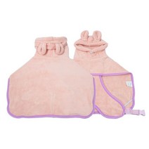 강아지 옷 티셔츠 애견의류 반려동물 목욕 가운 빠른 건조 흡수 후드 테디 페이두 코기, 15.A - XL