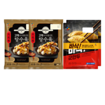CJ 고메 비비고 바삭쫄깃한 탕수육 450g x2+바삭군만두 445g x2 2185493