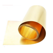 황동판 구리판 적동판 0.10.20.30.5mmx1020304050mmx1000mm, 0.8x200x500mm