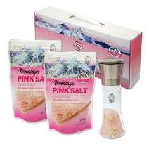소금명가 히말라야핑크솔트 3종세트 소금250gx2+소금80g+그라인더180ml, 단품