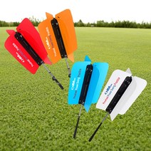 바람개비 골프스윙연습기 골프그립교정 비거리연습, B.일반그립(블루)