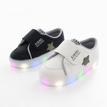 레비스풋 키모 별 남아 여아 키즈 주니어 유아동 LED운동화