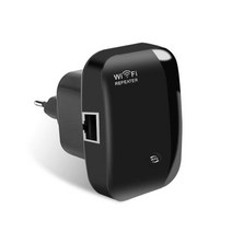 와이파이 리피터 익스텐더 300Mbps 앰프 부스터 신호 장거리 무선 액세스 포인트, 02 Black, 미국 플러그