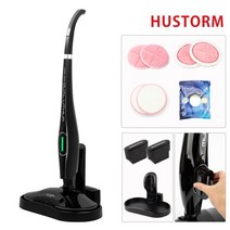 휴스톰(HUSTORM) 휴스톰 듀얼 무선물걸레청소기 HS-12000블랙/패드4종, 단일옵션