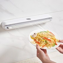 안전한 부착식 슬라이딩 랩커터기 커팅기 비닐랩 포함