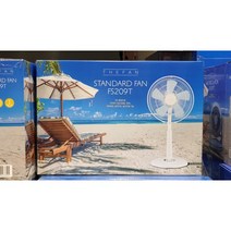 THE FAN 표준형 선풍기 FS209T 3단계풍량 타이머 좌우회전 상하각도 높이조절