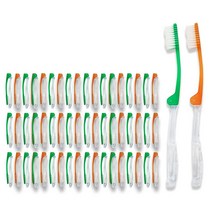 접이식 접는 미세모 칫솔 캠핑 휴대용 여행용 60개 _ 20230125EA, 쿠팡 1, 쿠팡 본상품선택