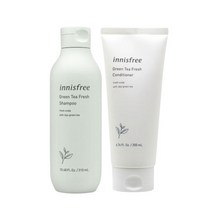 이니스프리 그린티 프레시 샴푸+컨디셔너