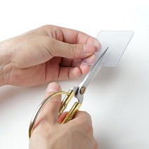 도매팜 흔적없이 깔끔하게 떼어지는 초강력 반투명 픽스패치 양면스티커 무타공 설치, 패치, 5P