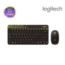 [로지텍 코리아]로지텍 MK240 NANO 무선 콤보[블랙], 로지텍 MK240 블랙