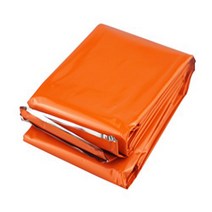 SE EB121OR Orange Emergency Blanket (83” x 51”), 1