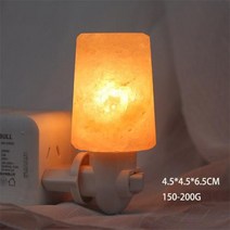 히말라야 소금 암염 무드등/수면등/수유등 자연 밤 빛 벽 램프 침실 홈 장식 참신 조명 공기 정화 미국 EU 영국 AU 플러그, desk lamp+warm lights+AU