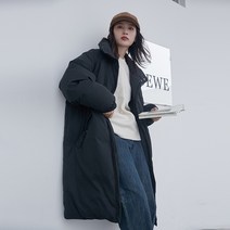 여성 홈쇼핑 의류 이월상품 초 경량 심플 롱 패딩 점퍼 겨울 따뜻한 자켓 후드 집업 코디