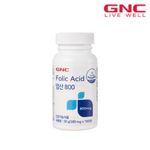 [GNC] 엽산 800 (100정) 100일분_48090, 단품, 단품