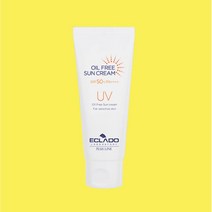 촉촉한 수분선크림 UV 오일프리 선크림 SPF50+ 70g, 70g 1개, 에끌라두 선크림 70g 1개