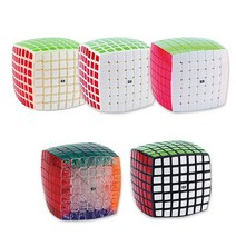 YJ 뭐위 아오푸 7X7X7 초신속 스피드 큐브, 투명