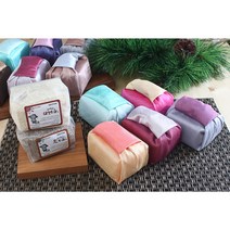 [고서임의 천일염 / 함초소금 300g] 둥근매듭 보자기포장 답례품, 06. 천일염 300g (둥근매듭/금비산호)