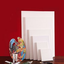 대세마트 면천 캔버스 액자 DIY 무지 패브릭 가왁구 틀 면액자 화판 그림판, 4호, 1개