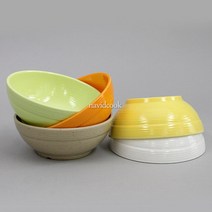 15004-주름국그릇(아이보리) KW-002 10개묶음 멜라민, 아이보리, 10개