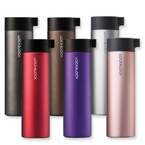히든세일 locknlock 4121_ knob 텀블러-400ml, 400ml, 실버